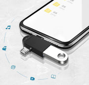 OTGケーブル 2in1 MicroUSB／Type-C to USB変換アダプター USB3.0 充電 通信 データ転送 スマホ タブレット