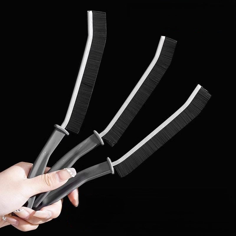 掃除用ブラシ 柄付き 2本セット 隙間 ブラシ サッシブラシ 商品画像2