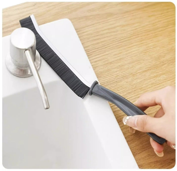 掃除用ブラシ 柄付き 2本セット 隙間 ブラシ サッシブラシ 商品画像5