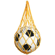 ボールネット 単品 ボールバッグ ボール入れ ボール収納 サッカー フットサル 持ち運び 持ち歩き 網袋 バスケットボール バレーボール 球技 ネットバッグ 部活 試合 練習 シンプル 単色 バイカラー