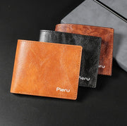 2つ折り財布 二つ折り財布 財布 ウォレット メンズ 男性 紳士 PUレザー お札 カード シンプル ギフト 父の日