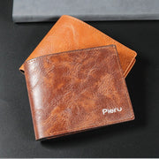 2つ折り財布 二つ折り財布 財布 ウォレット メンズ 男性 紳士 PUレザー お札 カード シンプル ギフト 父の日