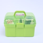 収納ケース 収納ボックス 小物入れ ボックス 持ち手付き ネイルグッズ 文具 小物 雑貨 収納グッズ 整理 整頓 机 デスク 卓上 シンプル