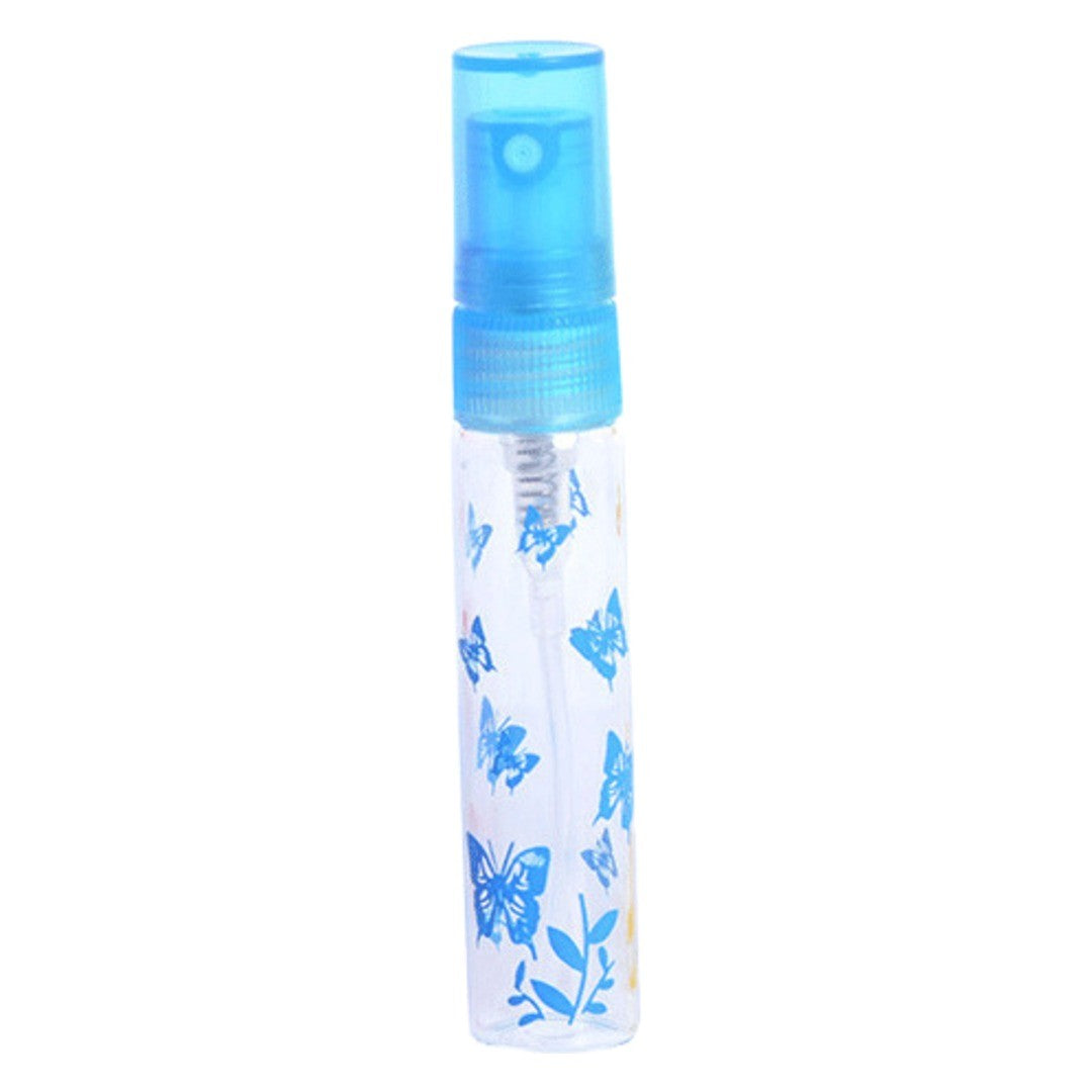 アトマイザー 詰め替え容器 スプレー ボトル 5ml 10ml クリア 香水 蝶々 チョウ 持ち運び お出かけ 旅行 整理 収納 少量 入れ物