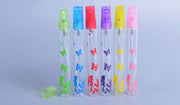 アトマイザー 詰め替え容器 スプレー ボトル 5ml 10ml クリア 香水 蝶々 チョウ 持ち運び お出かけ 旅行 整理 収納 少量 入れ物