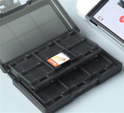 Switch対応 ゲームソフト収納ケース カードケース カセット収納 大容量 クリア ポータブル 持ち運び 保護 傷防止