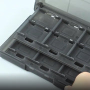 Switch対応 ゲームソフト収納ケース カードケース カセット収納 大容量 クリア ポータブル 持ち運び 保護 傷防止