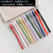 スマホストラップ ハンドストラップ リストストラップ 手首 落下防止 紛失防止 シリコン 柔らかい カメラ デジカメ キーホルダー