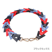 ショルダーベルト ショルダーストラップ バッグストラップ 付け替え 90cm 単品 PUレザー 斜め掛け おしゃれ モード 個性的 かばん bag 交換用 肩ひも フック 簡単 黒 赤 太め ギザギザ カジュアル 上品