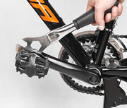 ペダルレンチ 自転車用工具 15mm 24mmソケット グリップ メンテナンス 修理 リペア ペダル交換 脱着 ママチャリ 自転車 ロードバイク クロスバイク サイクリング用 整備