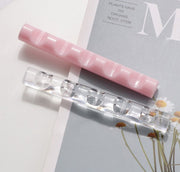 ネイルブラシスタンド ブラシホルダー 5本用 筆置き ネイル用品 ネイルアート ジェルネイル スリム シンプル メイクブラシホルダー 簡単 便利