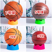 ボールスタンドホルダー ボール用置台 ラウンド 円型 バスケットボール フットボール サッカー ラグビー ディスプレイ シンプル