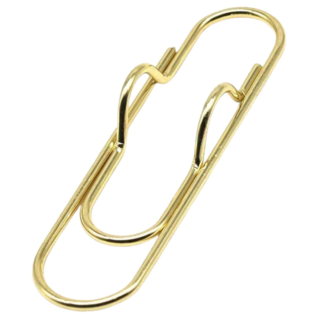 クリップ ペンホルダー ５個セット ペーパークリップ 文房具 書類クリップ メモクリップ メタルカラー シンプル 文具 事務用品 定番 ベーシック かわいい おしゃれ キュート 便利グッズ プレゼント 学校 オフィス 金色 ピンク 銀色 紫 緑 青