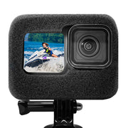 防風カバー GoPro用  HERO 13 12 11 10 9 スポンジカバー ケース 柔らかい 保護 ノイズ対策 騒音対策 風切り音対策 軽減 防塵 傷予防 ゴープロ用 アクションカメラ用アクセサリー