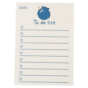 メモ帳 TO DO リスト todolist 50枚 文房具 フルーツ 果物 イラスト タスク管理 スケジュール管理 かわいい