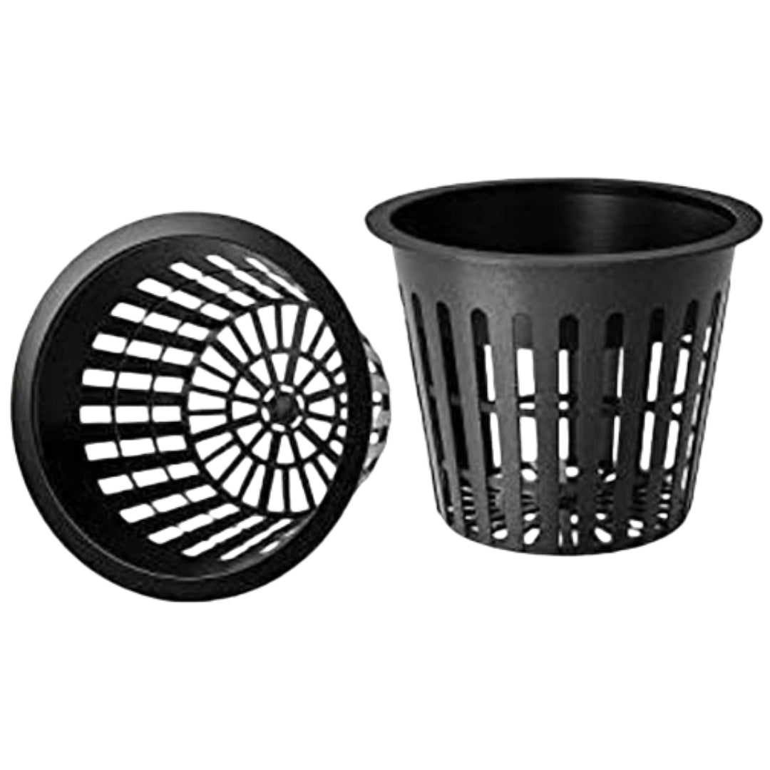 育苗ポット 水耕栽培ポット 30個セット メッシュポット 植木鉢 かご 容器 円筒 育苗 育成 野菜 花 植物