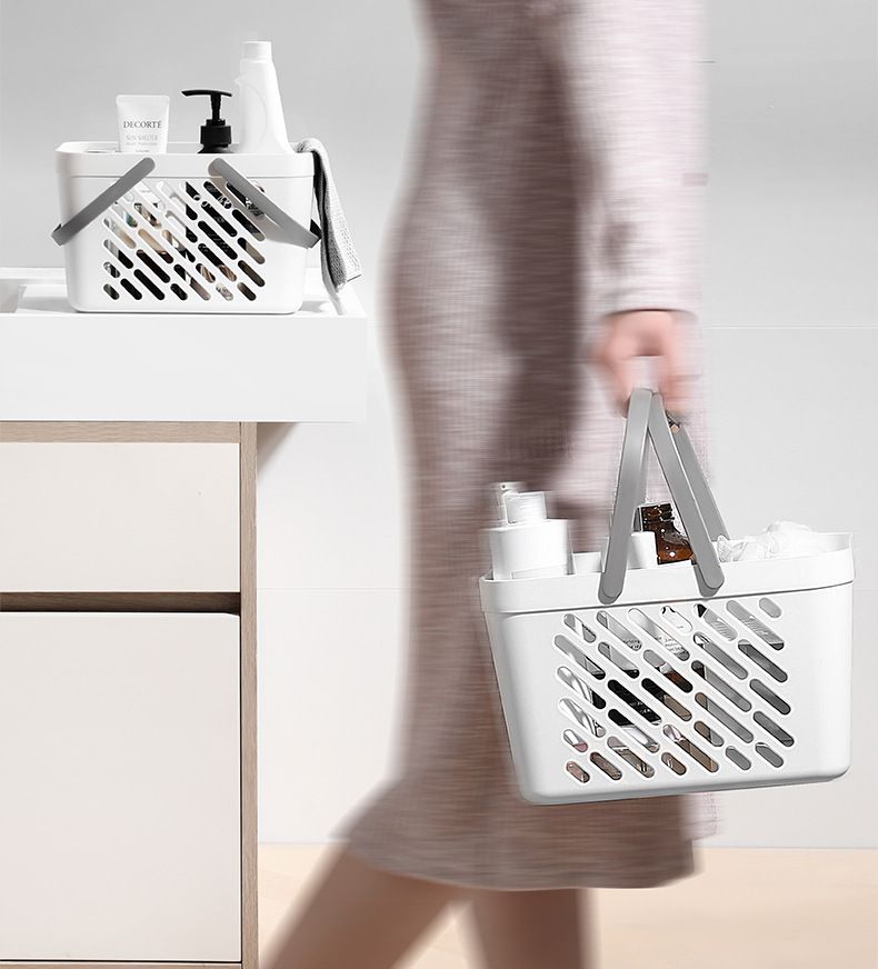 お風呂バスケット かご カゴ 収納用品 収納ボックス 小物入れ 商品画像2
