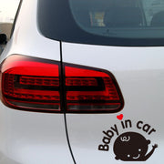 カーステッカー 車用ステッカー 車用シール シール Baby in car ベビーインカー 赤ちゃん ベビー 英字 カー用品 車用品
