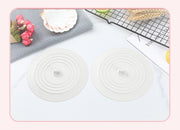 排水口カバー 2個セット 排水溝カバー 蓋 ふた ストッパー キッチン用品 水まわり用品 つまみ付き シリコン ソフト シンプル 止水栓 水止め 水張り シンク 台所 洗面台 お風呂 便利グッズ 柔軟性 漬け置き