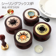 シーリングワックス炉 単品 シーリングスタンプ用 ワックス炉 メルトポット レトロ 蝋 封蝋 かわいい おしゃれ 溶解 DIY ハンドメイド デコレーション