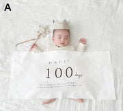 お祝いタペストリー 誕生日 ハーフバースデー 生後100日 インテリア ファブリック お祝い パーティー 飾り デコレーション かわいい 可愛い おしゃれ シンプル ケーキ柄 木馬 白 ホワイト