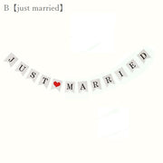 ペーパーガーランド ウェデイング 結婚式 前撮り パーティー デコレーション 装飾 ハート happy wedding just married