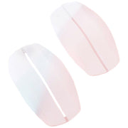 ショルダーパッド 2個セット レディース 女性 婦人 肩紐ズレ防止 シリコン ブラ紐 ブラひも 肩ひも ストラップ クッション 滑り止め 食い込み防止 無地 単色 ホワイト ブラック ベージュ シンプル 下着用アクセサリー 小物