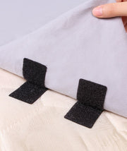 面ファスナー 5枚セット マジック テープ オス メス 両面テープ 粘着テープ 貼り付けテープ 固定 長方形 DIY めくり防止 ひっかかり防止 便利グッズ