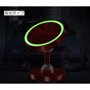 車載ホルダー スマホホルダー 携帯ホルダー スマホスタンド マグネット式 回転 カー用品 カーアクセサリー 車用品 夜光 蓄光 おしゃれ スタイリッシュ スマートホン スマートフォン ケータイ 小物 雑貨
