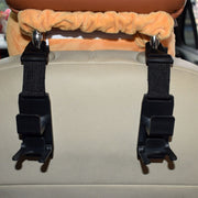 ヘッドレスト用フック シートフック 車載ホルダー ドリンクホルダー バッグフック 1個 単品 取り付け簡単 便利 収納フック 買い物袋 飲み物 運転席 助手席 後部座席 荷物掛け カー用品 車載 車用ホルダー