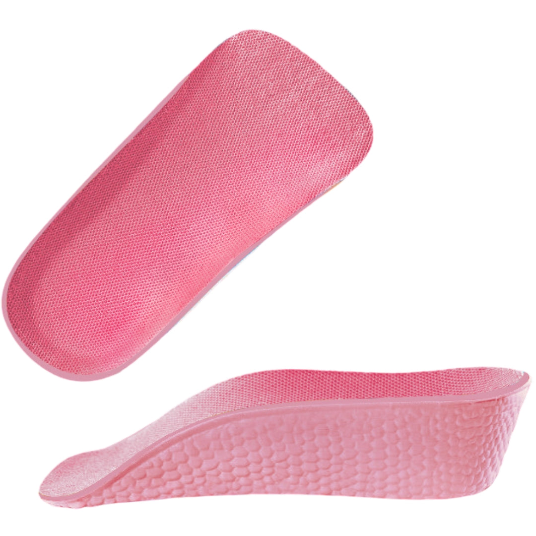 シークレットインソール 中敷き ハーフインソール インヒール 厚底 かかと用 メンズ レディース 靴用品 高さ1.5cm 2.5cm 3.5cm アーチサポート 上げ底 クツ くつ 女性用 男性用 男女兼用