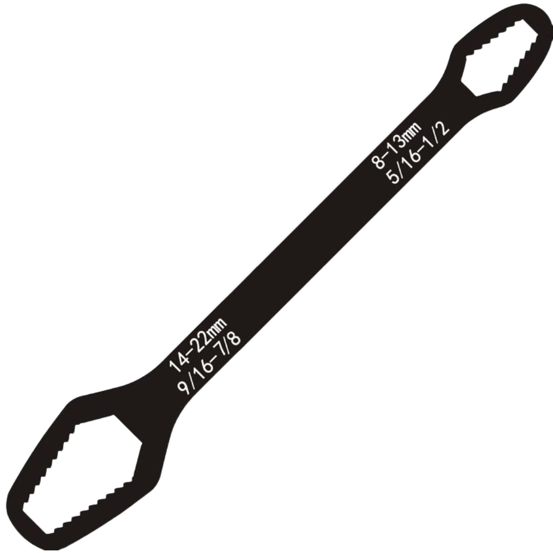 万能レンチ ユニバーサルレンチ 多機能 スパナ 両口 フリーレンチ 工具 DIY 締付ツール パイプレンチ 整備用具 修理道具