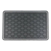 滑り止めシート 滑り止めマット 車用品 カー用品 車載 ダッシュボード 長方形 スクエア ラインストーン スマホ置き 小物置き 落下防止 ダッシュボード ブラック 黒 おしゃれ シンプル
