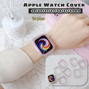 アップルウォッチカバー Apple Watch 保護ケース 保護カバー メタル風 キラキラ 傷防止 汚れ防止 保護 38mm 41mm 42mm 40mm 44mm 45mm 49mm SE Series9 8 7 6 5 4 3 2 1 スマートウォッチアクセサリー グリッター 可愛い お洒落
