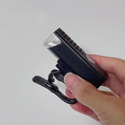 自転車用ライト ヘッドライト フロントライト テールライト 2点セット LEDライト USB充電式 サイクリング 通勤 通学 レジャー 夜間 雨天 防水 取付簡単 ブラック 黒