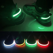 シューズクリップ クリップライト 単品 電池式 LED 光る 夜間 安全対策 取り外し可能 靴用 散歩 ランニング ジョギング