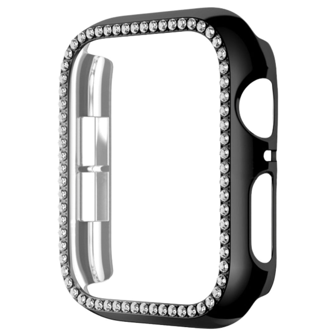 アップルウォッチ用カバー AppleWatch用 フレーム バンパーカバー 保護ケース 保護カバー 傷防止 汚れ防止 ラインストーン キラキラ おしゃれ 可愛い