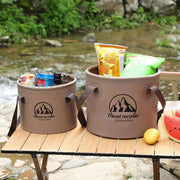 折りたたみバケツ 大容量 布バケツ 屋外用パックシンク 洗面器 自立式 軽量 携帯 アウトドア キャンプ 釣り 洗濯 水汲み
