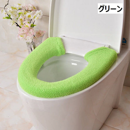 便座カバー トイレカバー U型 スナップボタン留め 装着簡単 トイレ用品 商品画像4