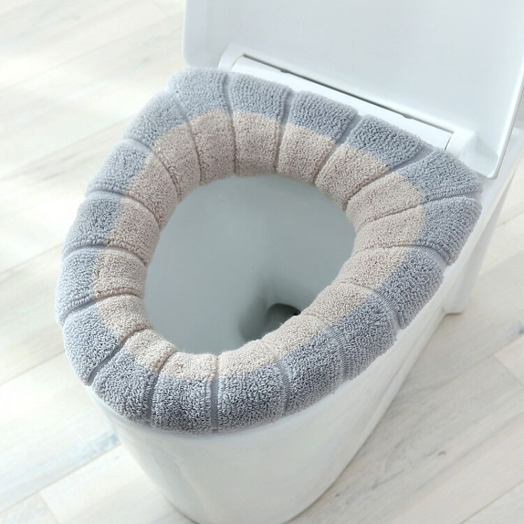 便座カバー トイレカバー O型 洗えるカバー パイル 寒さ対策 商品画像3