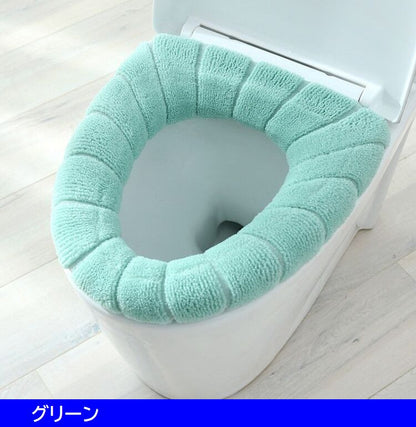 便座カバー トイレカバー O型 洗えるカバー パイル 寒さ対策 商品画像5
