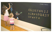 黒板シート ブラックボード チョークボード ウォールステッカー 壁紙シール 45×200cm 大判 お絵かき 子供部屋 オフィス 会議室 インテリア雑貨 文具 事務用品 DIY チョーク付き 落書き 貼り付け簡単 メモ 店舗 教室 掲示板 キッチン リビング 壁面