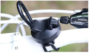 自転車用ライトホルダー 懐中電灯ホルダー 固定 360度回転 シリコン ゴム 後付け 工具不要 取り付け簡単 ハンドルバー サイクル用品 サイクリング 夜間 便利