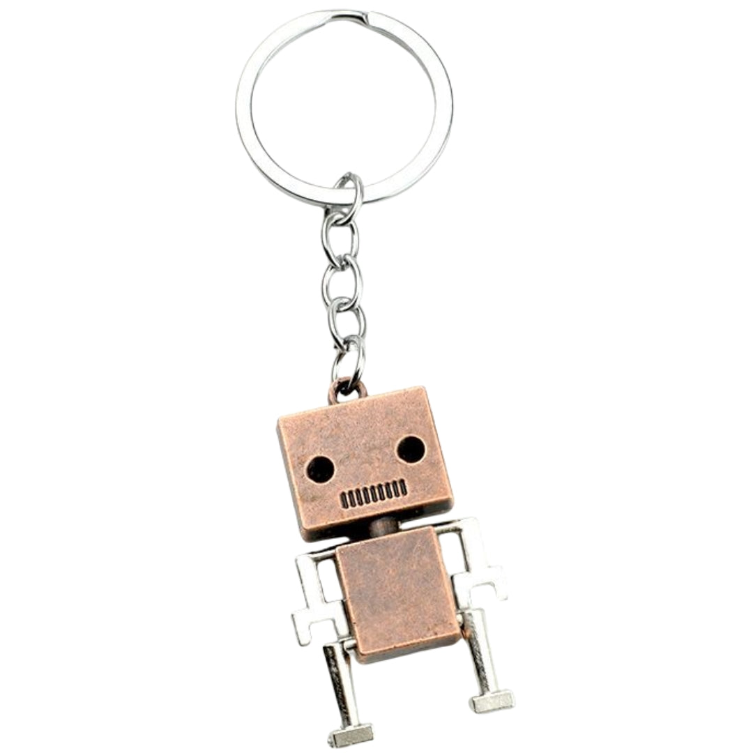 キーホルダー キーリング バッグチャーム ロボット メカ 可動式 ユニーク おもしろい かわいい プレゼント ギフト 景品 賞品