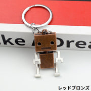 キーホルダー キーリング バッグチャーム ロボット メカ 可動式 ユニーク おもしろい かわいい プレゼント ギフト 景品 賞品