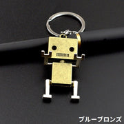 キーホルダー キーリング バッグチャーム ロボット メカ 可動式 ユニーク おもしろい かわいい プレゼント ギフト 景品 賞品