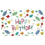 タペストリー ハッピーバースデー お誕生日 Happy Birth Day 壁飾り 飾り付け お祝い パーティー イベント インテリア かわいい おしゃれ 壁面装飾 ウォールデコレーション