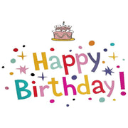 タペストリー ハッピーバースデー お誕生日 Happy Birth Day 壁飾り 飾り付け お祝い パーティー イベント インテリア かわいい おしゃれ 壁面装飾 ウォールデコレーション