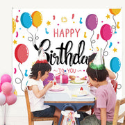 タペストリー ハッピーバースデー お誕生日 Happy Birth Day 壁飾り 飾り付け お祝い パーティー イベント インテリア かわいい おしゃれ 壁面装飾 ウォールデコレーション