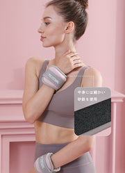 リストウェイト アンクルウェイト 2個セット 500g 筋トレ パワーリスト パワーアンクル トレーニング 自宅 宅トレ